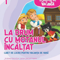 La drum cu Motanul Încălţat - Paperback brosat - Ana-Cornelia Robu, Andreea-Elena Ene, Andreea-Florina Smeureanu, Doina Nicolae, Roxana Mammadov, Adri