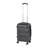 Bagaj de mana Leziter TraveLux Max 40x30x20 cm, roti detasabile, negru