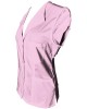Vesta Medicala Pe Stil cu Elastan, Roz Deschis cu nasturi - 3XL