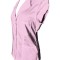Vesta Medicala Pe Stil cu Elastan, Roz Deschis cu nasturi - 3XL