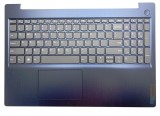 Carcasa superioara cu tastatura palmrest Laptop, Lenovo, IdeaPad 3-15IGL05 Type 81WQ, albastra, layout US