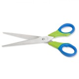 Foarfecă Birou President, V&acirc;rf Ascuțit, M&acirc;ner Moale, Multicolor, 16.5cm, Oem