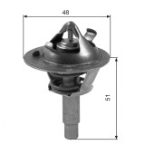GATES TH38490G1 termostat,lichid racire