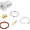 Conector N mamă drept 50&Omega;, PTFE