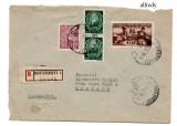 Romania 1948, Plic francat Prietenia Romano -Bulgara supratipar