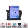Navigatie Honda Civic Sedan K-132 ecran tip TESLA 9.7&quot; cu Android Radio Bluetooth Internet GPS WIFI 2+32 DSP Quad Core CarStore Technology