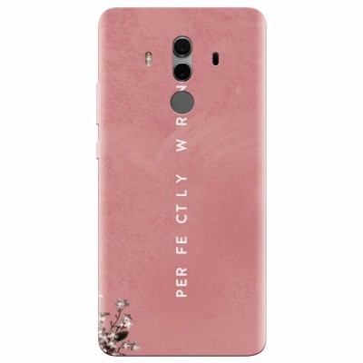 Husa silicon pentru Huawei Mate 10, Perfectly Wrong foto