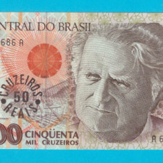 Brazilia 50 Cruzeiros Reais 1993 'Bumba-Meu-Boi' UNC serie: A 6313060686 A
