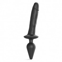 Dildo Leso Smooth M Black foto