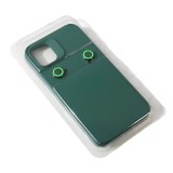 Husa apple iphone 15 pro max, flippy, din silicon lichid, interior din microfibra, lentile fosforescente de protectie camera, anti amprenta, rezistent