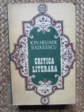 Critica literara Ion Heliade Radulescu