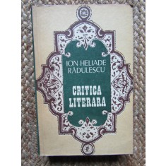 Critica literara Ion Heliade Radulescu