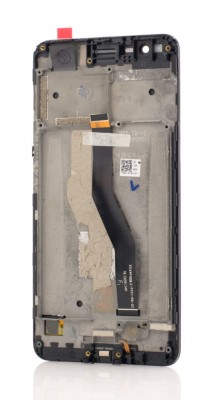 LCD Asus Zenfone 3 Zoom ZE553KL, Negru Complet + Rama Swap foto