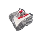 Cuvertura catifea gri