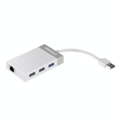 Adaptor USB 3.0 la Gigabit, Hub USB - TRENDnet TU3-ETGH3 foto