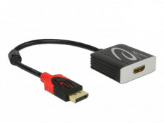 Adaptor Delock Display Port - HDMI Black foto