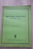 Mici piese rom&acirc;nești pentru pian (Caietul II) - Georgeta Ștefănescu-Barnea