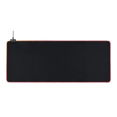 Mousepad gaming RGB DELTACO GAMING XXL, 90x36, 6xRGB modes, 7xStatic modes, Negru foto