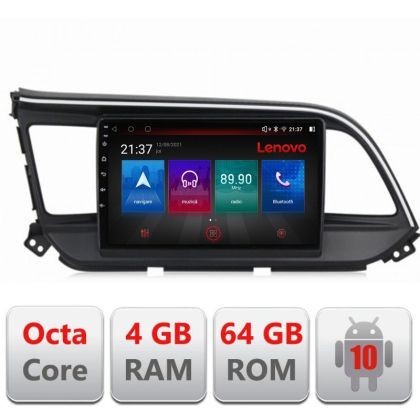Navigatie HHyundai Elantra 2018- E-1581 Octa Core cu Android Radio Bluetooth Internet GPS WIFI DSP 4+64GB 4G CarStore Technology