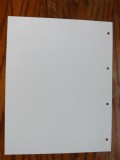 Set 5 buc. despartitoare (295x235 mm) din carton pentru folii monede / bancnote