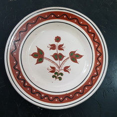 CERAMICA DE BAIA MARE-SEMNATA SITAR BAIA MARE-FARFURIE DECORATIVA foto