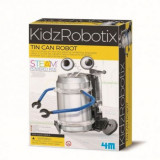 Kit constructie robot - Tin Can Robot, Kidz Robotix, 4M