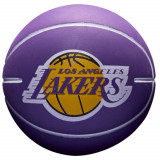 Mingi de baschet Wilson NBA Dribbler Los Angeles Lakers Mini Ball WTB1100PDQLAL violet