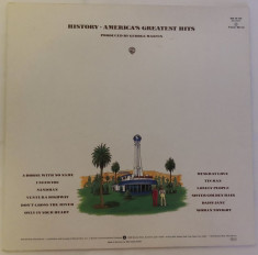 [Vinil] America - History America&amp;#039;s Greatest Hits - disc original foto