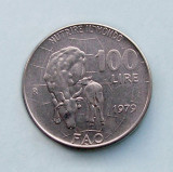 ITALIA - 100 Lire 1979 - FAO, Europa, Acmonital