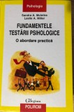 Fundamentale testării psihologice