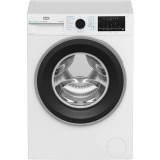 Masina de spalat rufe Beko B3WFU49415WBES, 9 kg, Clasa A, 1400 RPM, SteamCure, Iron Fast, Alb