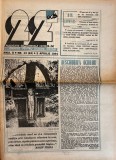 Revista 22 nr. 13, 5 aprilie 1991, 12 pagini, format 42x30 cm, limba romana, coperte brosate
