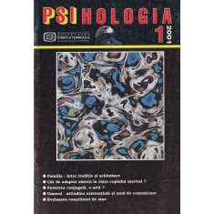 Psihologia, numarul 1, 2001