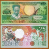 !!! SURINAM - 25 GULDENI 1988 - P 132 b - UNC