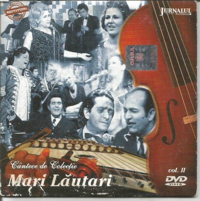 (B)DVD.-Mari lautari vol II -Jurnalul National foto