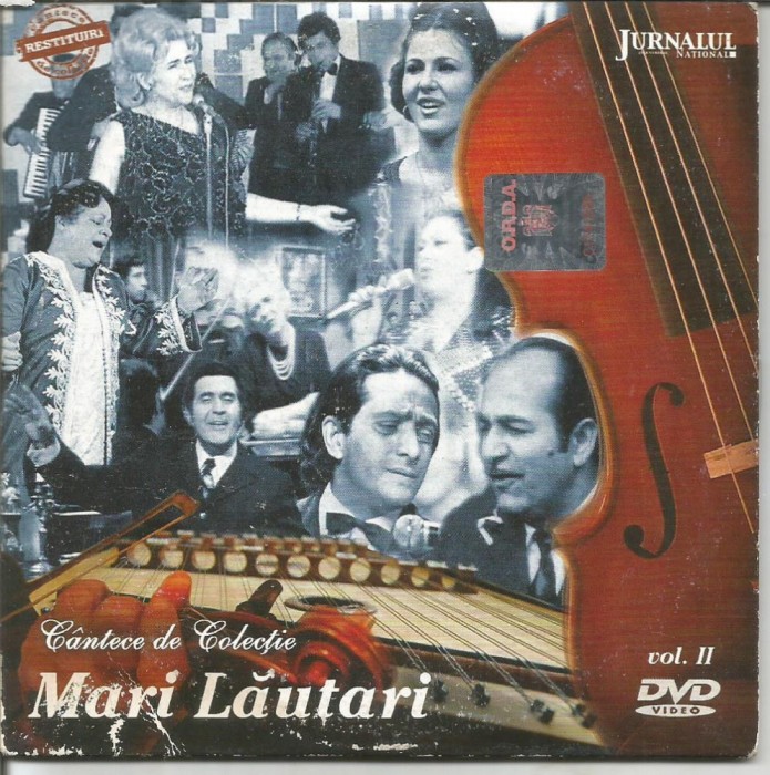 (B)DVD.-Mari lautari vol II -Jurnalul National