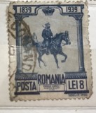 Timbre Roamnia Regele Carol 1939