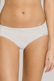 Slip transparent cu dantelă, invizibil sub haine, Gisela 1/0429 (2 perechi), Ivory, XL
