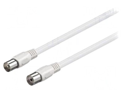 Cablu Coaxial 75&amp;Omega; 1,5m 9,5mm Priză-Mufă PVC foto