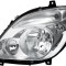 Far MERCEDES SPRINTER 209-524, 07.2006-10.2013, Dodge SPRINTER (906), 01.2007- versiunea europeana, HELLA, fata, partea stanga, tip bec H7+H7+PY21W+W