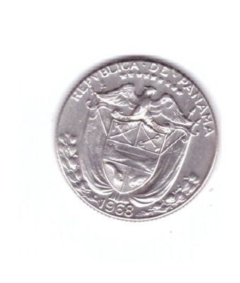Moneda Panama 1/10 balboa 1968, stare foarte buna, curata foto