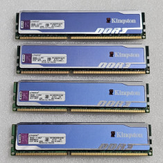 Kit memorie RAM Kingston 4GB (2X2GB) 1600MHz KHX1600C9D3B1K2/4GX