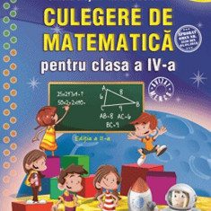 Culegere de matematică pentru clasa a IV-a - Paperback brosat - Simona Grujdin, Adriana Borcan - Aramis