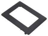 Cadru Display Visions cu fereastra 60x37mm, aluminiu anodizat, negru, cod EA0FP129-6SW