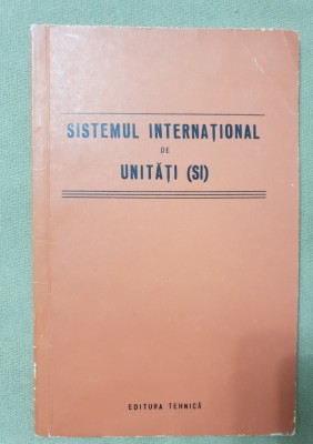 Sistemul internațional de unități (SI) foto