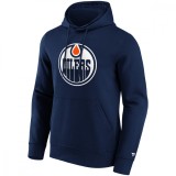 Edmonton Oilers hanorac de bărbați cu glugă Primary Logo Graphic Hoodie navy - S, Fanatics Branded