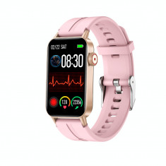 SmartWatch SMARTECH cu Notificari, Puls, Oxigen din sange, Tensiune arteriala, Vreme, Notificari, Cronometru, Control audio TKY-121 foto