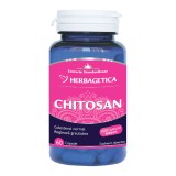 Chitosan Supliment Natural 60 Capsule Herbagetica