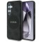 Husa pentru Samsung Galaxy S25 - Guess 4G Circle Classic Logo MagSafe (GUHMS25SP4PGRSGK) - Black
