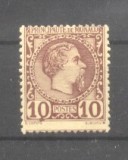 Monaco 1885 Charles III 10C Mi.4 MNG AM.540, Nestampilat